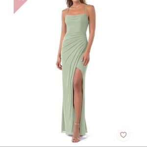 Dusty Sage Bridesmaid dress